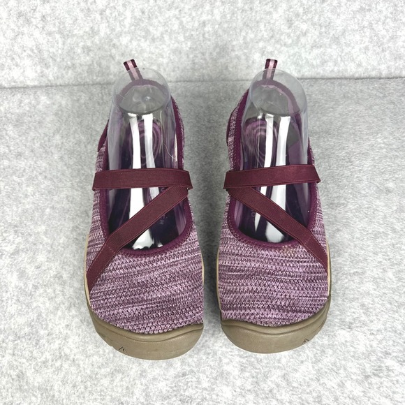 Keen Shoes - KEEN Mary Jane Hush Knit Purple Mesh Shoes Womens Size 9 Walking Hiking Outdoor